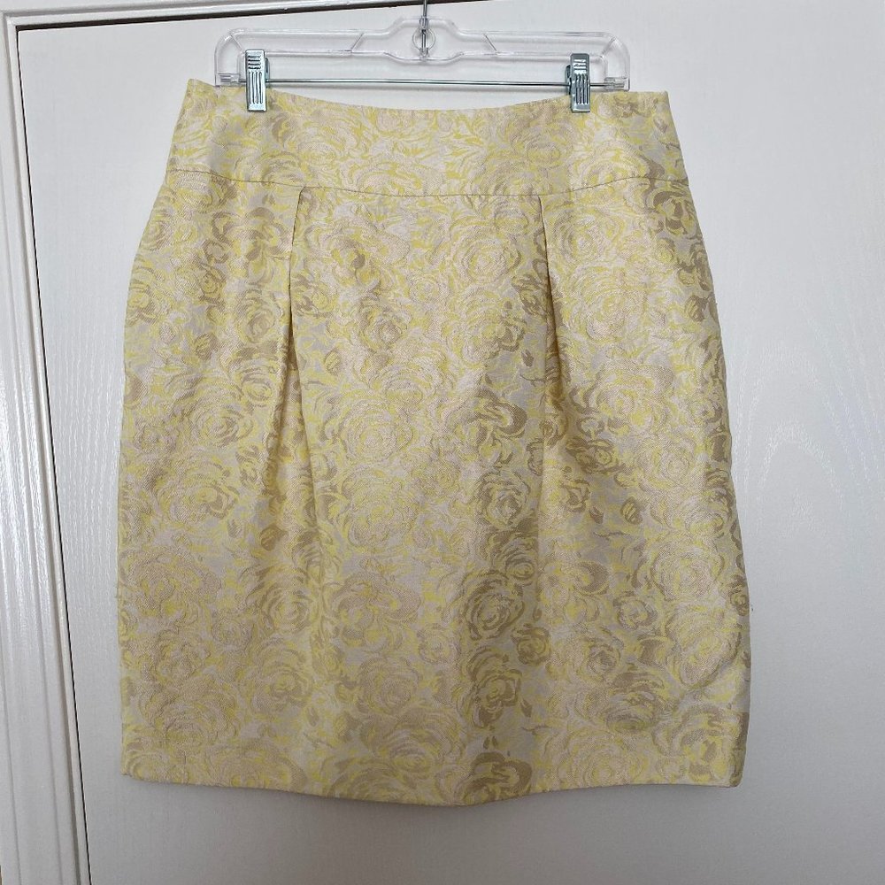 magaschoni jacquard skirt w/ pockets